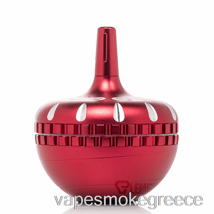 Vape Greece Cheech τζάμι 4 μερών μύλος κλωστής κόκκινο